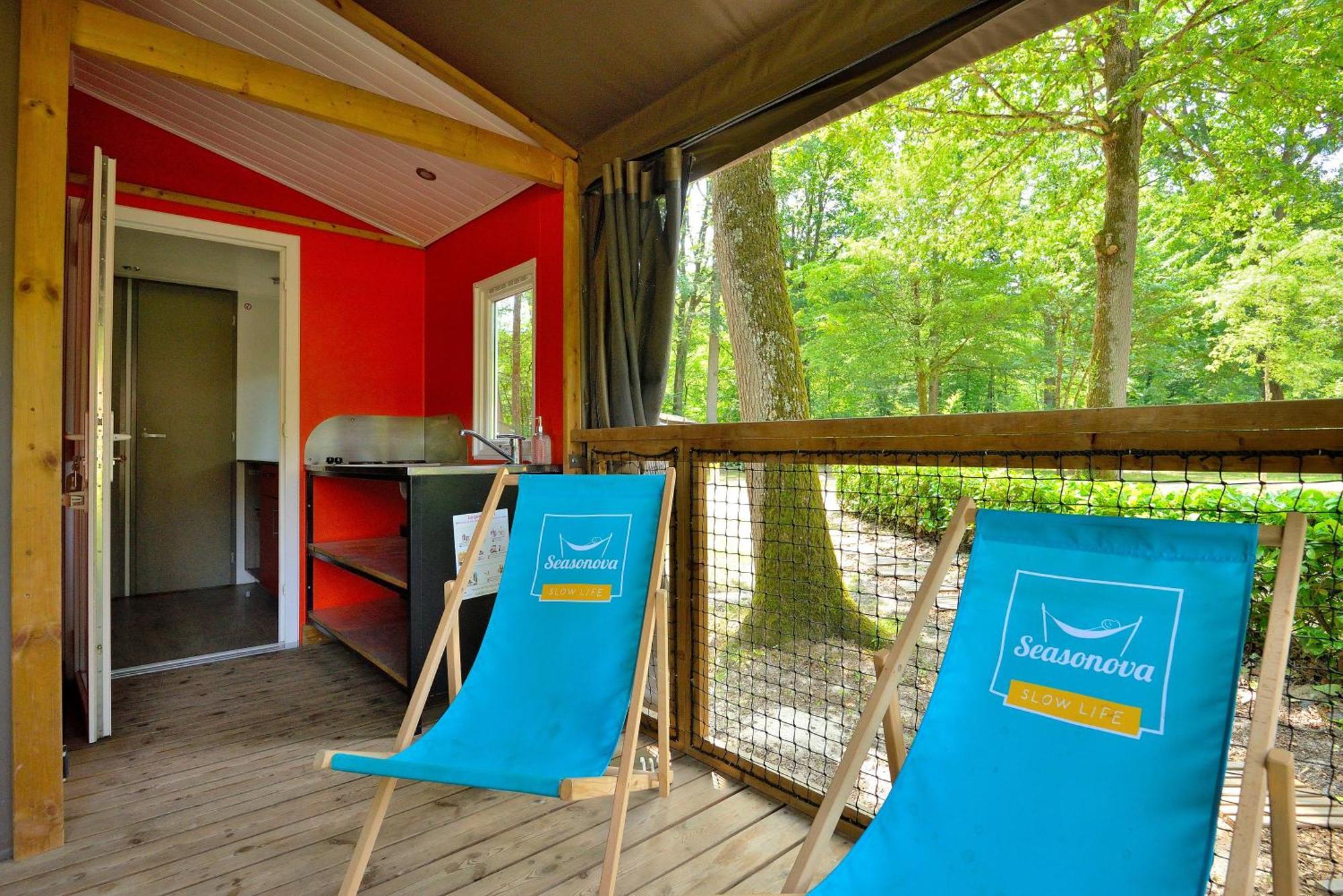 Camping Etang De La Vallee Combreux Номер фото